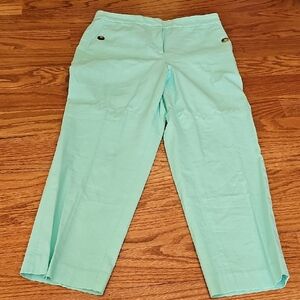 Mint Green Casual linen Pants